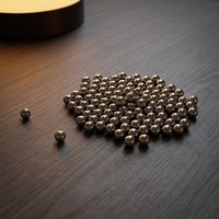 Petites boules de nettoyage en acier inoxydable pour le nettoyage des bouteilles, des vases et des carafes