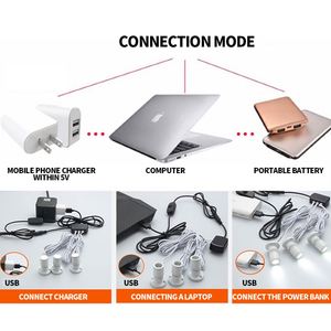 Dimmable <span class=keywords><strong>LED</strong></span> Cabinet Lights USB 5V Downlight pour Modèle Affichage Comptoir Vin Garage Kit Exposition Cas Étagère <span class=keywords><strong>Mini</strong></span> SpotLight - Product Image 5