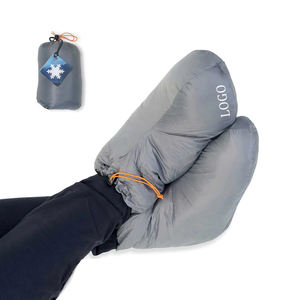 Chaussettes en duvet Hiver Extérieur Bottes en duvet Camping Chaussettes chaudes Chaussons Unisex Nylon Chaussettes en duvet d'oie - Product Image 1