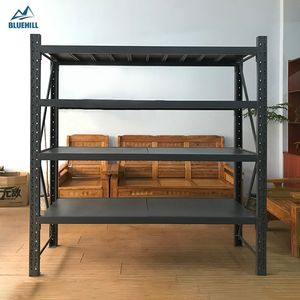 Оптовые стеллажи из цельной стали, проволочные книжные полки, органайзеры, отдельно стоящие безболтовые стеллажи для хранения - Product Image 3