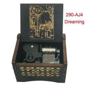 <span class=keywords><strong>Caja</strong></span> de Música de Madera <span class=keywords><strong>Vintage</strong></span>, Mini <span class=keywords><strong>Caja</strong></span> <span class=keywords><strong>Musical</strong></span> de Madera Hecha a Mano, Regalo Mágico, <span class=keywords><strong>Caja</strong></span> de Música de Fantasía para Fanáticos - Product Image 2
