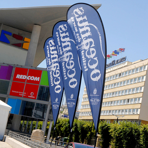 Khuyến mãi Giọt Nước Mắt biểu ngữ swooper cờ Bunting in bãi biển bay lướt sóng lông <span class=keywords><strong>Standee</strong></span> cho các sự kiện ngoài trời - Product Image 2