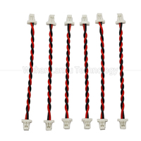 Kabel Rakitan Kawat Terpilin Elektronik PVC 2-Pin Custom JST XH PH SH VH MX 1.0/2.0/2.5 Pitch