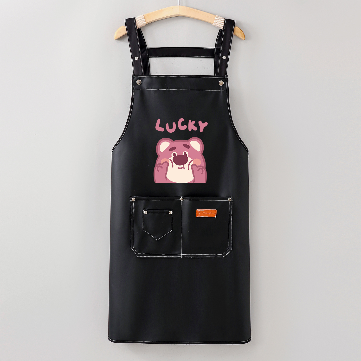 BlackGC606LUBear impermeabilePUStrap