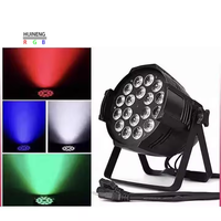 Projecteur LED PAR 18*10W de haute qualité 4-en-1 DMX à effets lumineux pour fêtes, bars, mariages et scènes