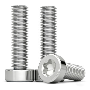 สกรูหัว Torx แบบเตี้ย SS304, สกรูนิรภัยป้องกันการงัดแงะสำหรับประกอบเครื่องจักร - Product Image 2