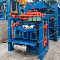 Vente directe usine : Machine à fabriquer des blocs creux en béton, très demandée, avec moteur et engin intégrés