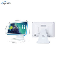 Terminal de point de vente Android 15,6 + 11,6 pouces à double écran RK3568 avec écran tactile capacitif pour la restauration, le commerce de détail et les instituts de beauté