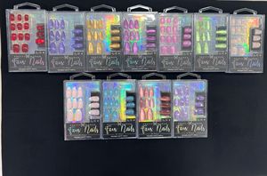 Uñas postizas de marca privada con efecto ojo de gato, calidad de salón, OEM, ODM, con efecto magnético, uñas a presión. - Product Image 5