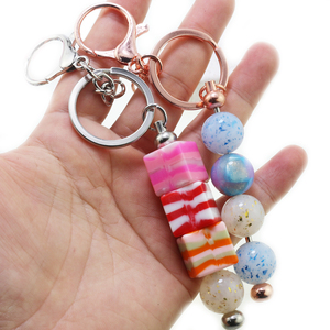 <span class=keywords><strong>Lot</strong></span> de 100 pièces de chaînes porte-clés classiques de 30 mm, longueur 70 mm, avec fermoir mousqueton plaqué 8 couleurs, pour composants de bijoux - Product Image 4