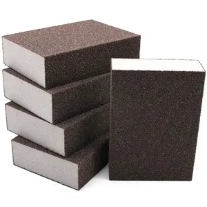 Bloques de lijado de tela de <span class=keywords><strong>esmeril</strong></span>, alta densidad, 180 de arena, bloques de lijado para manualidades - Product Image 5