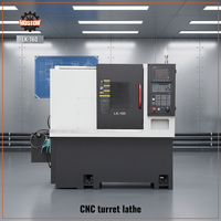 Machine de tournage CNC avec capacité de barre de 45 mm et tourelle servo pour broches de précision et barres de 45 mm