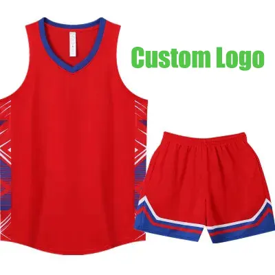 Bedruckte Basketballuniform Design Name Nummer Basketballbekleidung Sublimation Jugendliche Mann Frau Reversibles Basketballuniform individuell