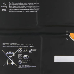 G3HTA005H G3HTA009H 42.2Wh <b>Battery</b> for Microsoft Surface Pro 3 1631 Tablet CE RoHS Wholesale Bulk Grade A - Product Image 3