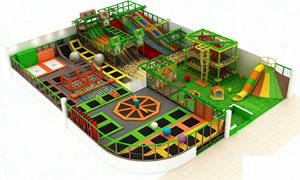 <span class=keywords><strong>Parc</strong></span> de trampolines intérieur de haute qualité sur le thème de la jungle pour enfants, aire de jeux intérieure, service tout-en-un, équipements de <span class=keywords><strong>parc</strong></span> d'attractions - Product Image 4