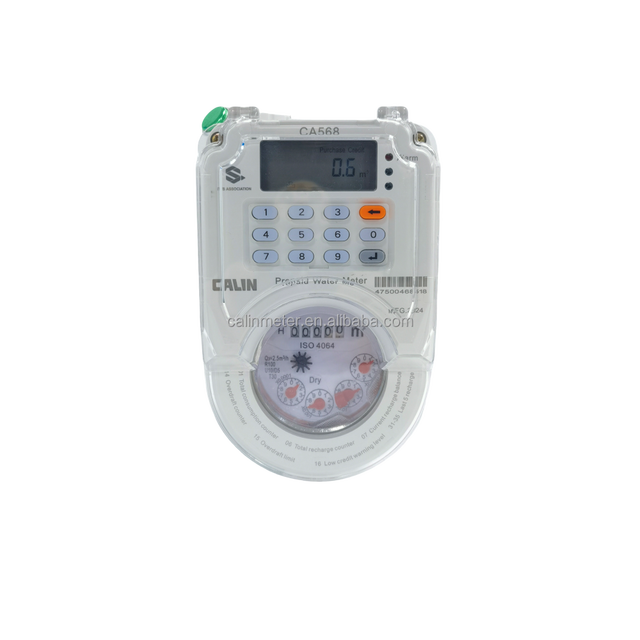 R100 Class B Plastic Body STS Prepayment Water Meter