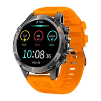 Montre connectée de sport d'extérieur YK15, nouvelle collection, avec GPS, boussole, moniteur de fréquence cardiaque, lampe de poche, notifications d'appels et de messages, suivi du sommeil - Vente chaude directe usine