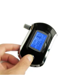 حساسية عالية المعبرة المحمولة سيارة التنفس الكحول اختبار Alkomat داخلي دراجر كاشف الغاز صغيرة جهاز اختبار رقمي نسبة الكحول رقمي