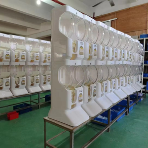 <strong>Factory</strong> Priced Double-Layer Coin Operated Gacha Machines Egg Twisted Gashapon <strong>Toy</strong> Vending <strong>Capsule</strong> for Amusement Parks
