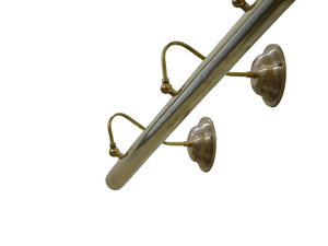 Vintage Solid Brass Picture <b>Light</b> Mid Century Modern Picture <b>Light</b> Raw Brass <b>Wall</b> Lamp Gallery Picture <b>Light</b> Painting Display - Product Image 3