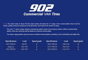 Pneu professionnel pour voiture et camionnette 902 225/55/R17 DIAN en caoutchouc naturel, pneus radiaux neufs certifiés CCC/ECE/DOT/GSOGCC, <span class=keywords><strong>60</strong></span> 000 milles - Product Image 3