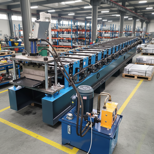High-Efficiency <b>Tile</b> Making Machinery Standing Seam Metal Roofing <b>Sheet</b> Roof <b>Sheet</b> Roll Forming Machine - Product Image 1