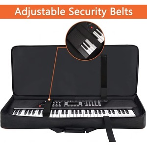 Estuche para Teclado de 61 Teclas, Marca BSCI, Suave (Interior: 39.5"x15.8"x4.8"), No Compatible con Todos los Korg, Estuche Impermeable para Piano - Product Image 2