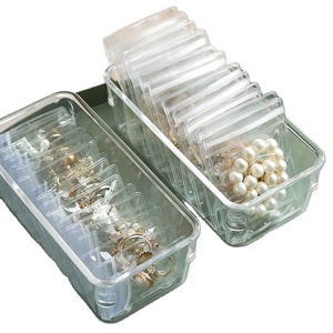 5 adet bir set çok amaçlı çekmece saklama kutusu setleri çoklu kombinasyonlar şeffaf plastik çekmece organizatör tepsi - Product Image 3