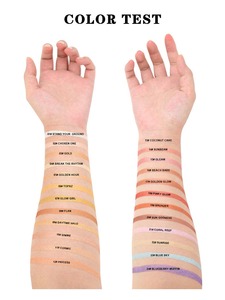 Poudre pressée à haute teneur en pigments personnalisée 12 couleurs <span class=keywords><strong>surligneur</strong></span> maquillage marque privée bronzant et <span class=keywords><strong>surligneur</strong></span> votre propre marque - Product Image 3