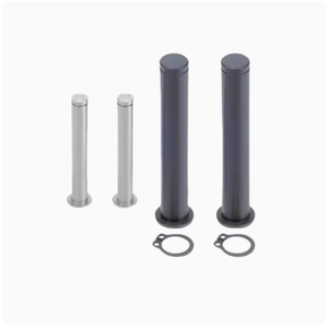 ZCHCDG 304 RVS scharnierpen ronde kop pen schacht platte kop met borgring met flens - Product Image 4