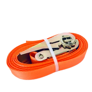 LC500daN 25mm 5m 고품질 폴리에스터 웨빙 스트랩 래칫 타이 다운 더블 J 훅 및 스틸 버클 포함 - Product Image 5