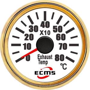 Nouvel ampèremètre 52 mm 316L pour yachts, bateaux, camping-cars, 80A 150A, capteur, usage maritime - Product Image 2