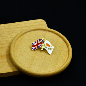 Épinglettes de drapeau en métal personnalisées d'usine Drapeaux de <span class=keywords><strong>pays</strong></span> en émail dur doux Badges imprimés Épingles Style de gravure traditionnel pour souvenir - Product Image 3