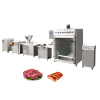 Ligne de production automatique de liassage et de ligature de saucisses pour la fabrication continue de saucisses