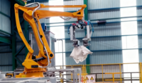 Machine d'emballage robotisée, bras robotisé multi-axes, emballage automatique de film plastique, haute précision, sécurité, produits chimiques, aliments, moteur