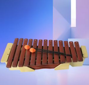 ชุดไซโลโฟน 13 บาร์ รุ่น M13G, ไซโลโฟนโซปราโนไม้ ทนทาน พร้อมไม้ตี 2 อัน และการ์ด<span class=keywords><strong>เพลง</strong></span>สำหรับเด็ก - Product Image 4