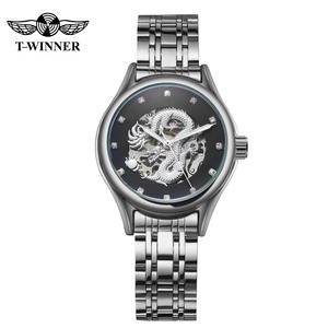 <span class=keywords><strong>Montre</strong></span>-bracelet automatique pour <span class=keywords><strong>femme</strong></span> Forsining en gros, fabriquée en Chine, analogique, personnalisée, marque Dragon, montres mécaniques de luxe pour <span class=keywords><strong>femme</strong></span> - Product Image 5