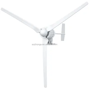 1KW/1.5KW/2KW/2.5KW light wind mill 48V/96V Horizontal Shaft Wind Turbine 3 Blades Wind Turbine Generator For Home Farm
