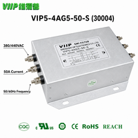 VIP5-4AG5-50-S(30004) 50A Filter EMI yang Dipasang di PCB untuk Peningkatan Kualitas Daya Industri