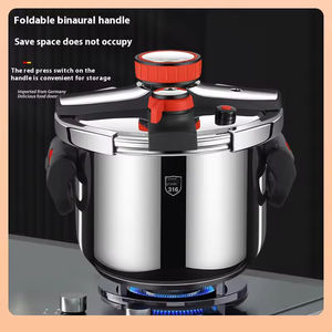 Olla de Acero Inoxidable 316 de Alta Calidad para Cocina de Gas e Inducción, Utensilios de Cocina a Prueba de Explosiones, Olla a Presión de 10L - Product Image 5