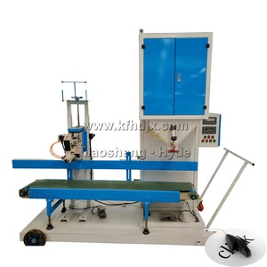 5kg máy đóng gói seeds10kg 25kg 50kg bán tự động máy đóng gói cho ngô hạt nhân lúa gạo với máy cưa truyền đạt vành đai - Product Image 6