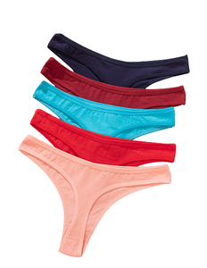 Culottes en Coton <span class=keywords><strong>Grande</strong></span> <span class=keywords><strong>Taille</strong></span> <span class=keywords><strong>Femme</strong></span>, String en Coton Respirant <span class=keywords><strong>Taille</strong></span> Basse pour Femmes 3XL - Product Image 4