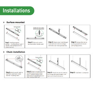Aluminium Offre Spéciale 2FT 4FT 8FT Led Profile Light Bar Liner Led Strips Light avec ETL DLC Listed - Product Image 6