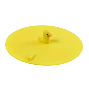 Cartoon Silicone Floor <b>Drain</b> Cover Deodorant <b>Sink</b> Plug Anti-Clogging Bathtub Strainer Hair <b>Stopper</b> Sewer for Kitchen Bathroom - Product Image 2