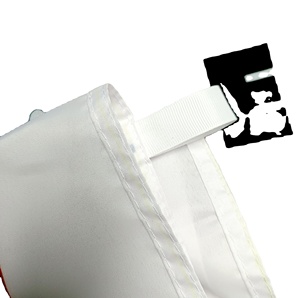 Drapeau Nobori personnalisé imprimé numériquement de haute qualité pour la publicité extérieure, mât de drapeau en fibre de verre, vente en gros de bannières promotionnelles - Product Image 3