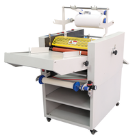 Machine à plastifier SENWEI SMFM390E à vitesse réglable, format A3 Plus, alimentation automatique recto-verso, découpe automatique, pour bureau et imprimerie