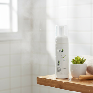 Espuma Íntima TTO 150ml, Lavado Suave para la Higiene Femenina, con Aceite de Árbol de Té y Aceite de Oliva, Antibacterial, pH Equilibrado, Espuma Limpiadora Diaria - Product Image 3