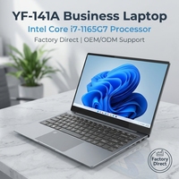 Computer Portatile Orientato agli Affari Yifang Factory 14.1" con Processore Intel I7-1165G7 Quad-core, Sistema Windows 10, Interfaccia Type-C
