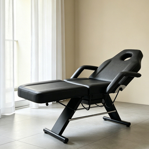 Sedia Professionale Regolabile in PVC per Tatuaggi <span class=keywords><strong>e</strong></span> Lettino Idraulico per <span class=keywords><strong>Massaggi</strong></span>, Arredamento Multifunzionale per Saloni di Bellezza <span class=keywords><strong>e</strong></span> <span class=keywords><strong>Spa</strong></span> - Product Image 2