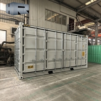 Nouveau conteneur à paroi ouverte de 20 pieds, certifié CSC, en acier Corten, taille personnalisée, High Cube, unité de transport et de stockage polyvalente
